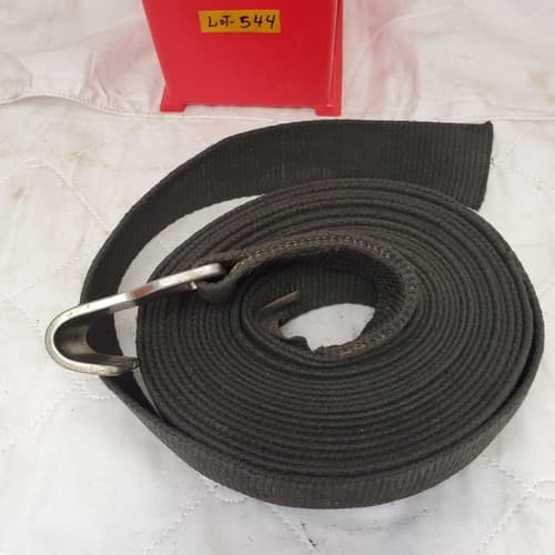 Black Winch Straps with Flat Hook LOT-544 - Thumbnail 6