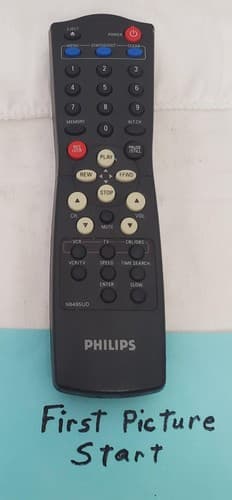 Philips N9495UD VCR Remote Control - Image 1