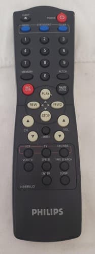 Philips N9495UD VCR Remote Control - Thumbnail 2