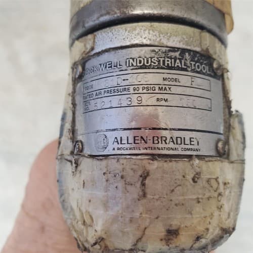 Rockwell Pistol Grip Pneumatic Air Drill Air Tool KK-24 - Thumbnail 3