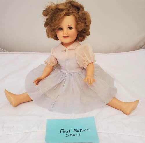 Ideal 1950s Shirley Temple Flirty Eyes Doll - Image 1