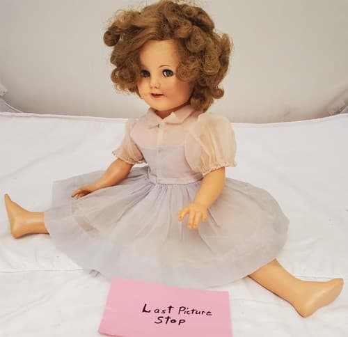 Ideal 1950s Shirley Temple Flirty Eyes Doll - Thumbnail 9