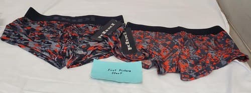 Pack of 2 Papi Men's Brazilian Camo Modern Stretch Trunks Size S 28-30 - Image 1