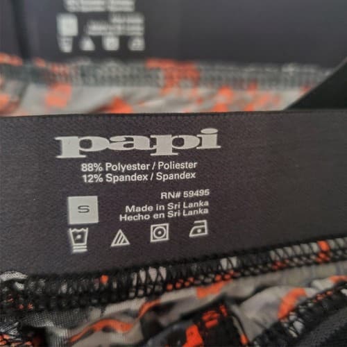 Pack of 2 Papi Men's Brazilian Camo Modern Stretch Trunks Size S 28-30 - Thumbnail 7