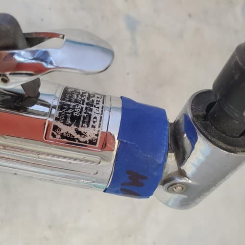 Taylor T77559R Pneumatic Right Angle Die Grinder Air Tool MM-49 - Thumbnail 3