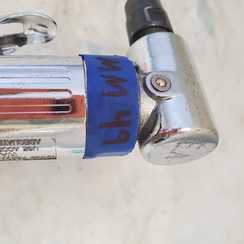 Taylor T77559R Pneumatic Right Angle Die Grinder Air Tool MM-49 - Thumbnail 2