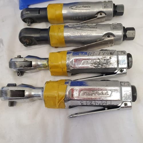 Lot of 3 Assoretd Heavy Duty Pneumatic Air Ratchet Wrench LOT-164 - Thumbnail 5