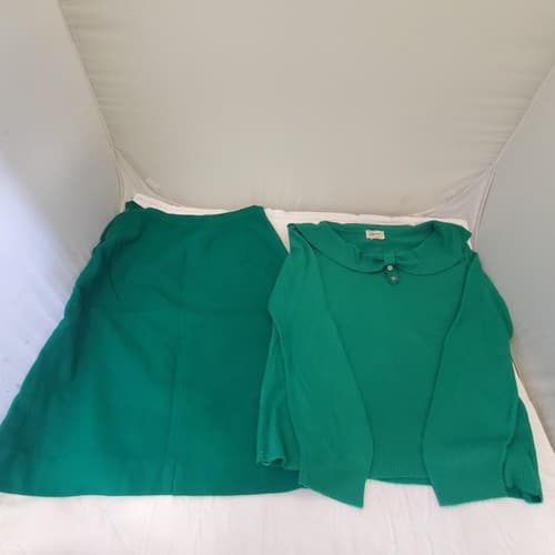 Vintage Algene Women Fashion Jacket and Skirt Set - Image 1