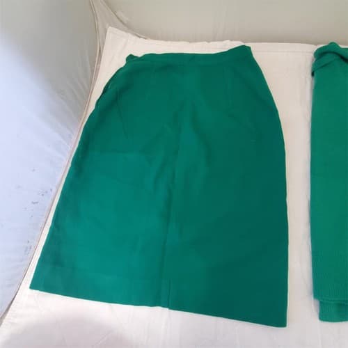 Vintage Algene Women Fashion Jacket and Skirt Set - Thumbnail 4