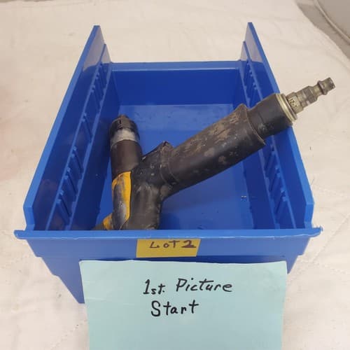 Atlas Copco Pistol Grip Pneumatic Screwdriver LOT-2 - Image 1