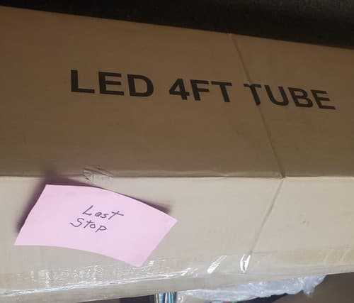 Lot of 25 Vertical Fridge Light 4FT LED Tube Light 18W 4000K - Thumbnail 4