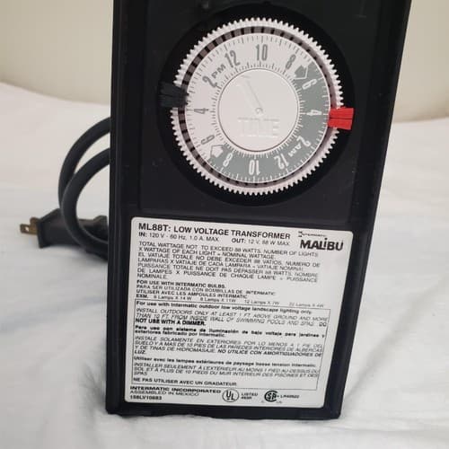 Intermatic Malibu ML88T Landscape 12 Volt, 88W Transformer - Thumbnail 7