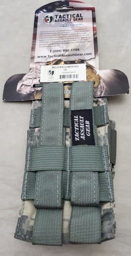 TAG Tactical Assault Gear MOLLE M16 Mag 2 Pouch Multicam - MM161ACU - Thumbnail 2