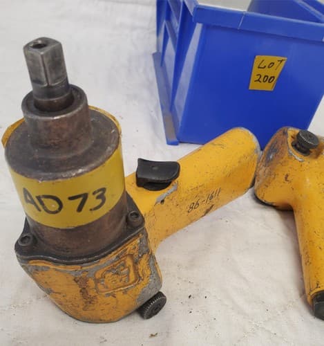 Lot of 2 Ingersoll Rand Impactool Drive Pneumatic Impact Wrench LOT-200 - Thumbnail 5