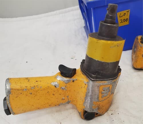 Lot of 2 Ingersoll Rand Impactool Drive Pneumatic Impact Wrench LOT-200 - Thumbnail 6