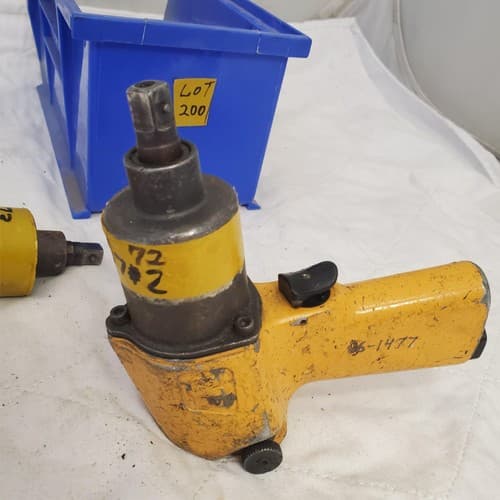 Lot of 2 Ingersoll Rand Impactool Drive Pneumatic Impact Wrench LOT-200 - Thumbnail 8