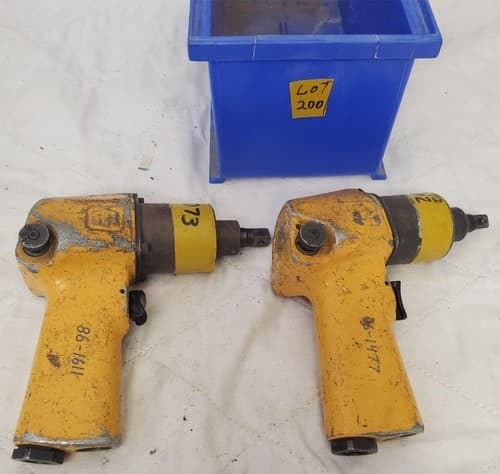 Lot of 2 Ingersoll Rand Impactool Drive Pneumatic Impact Wrench LOT-200 - Thumbnail 12