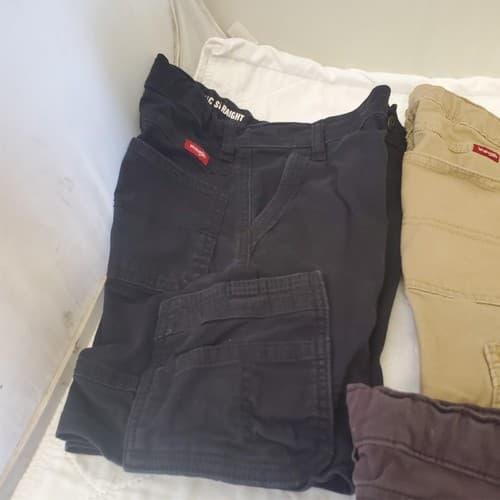 Lot of 5 Wrangler Boys Cargo Bermuda Shorts Size 12, 10 - Thumbnail 2