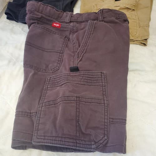 Lot of 5 Wrangler Boys Cargo Bermuda Shorts Size 12, 10 - Thumbnail 4