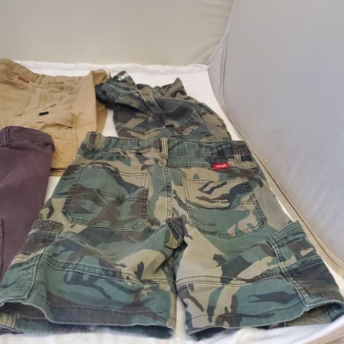 Lot of 5 Wrangler Boys Cargo Bermuda Shorts Size 12, 10 - Thumbnail 10