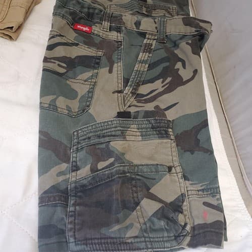 Lot of 5 Wrangler Boys Cargo Bermuda Shorts Size 12, 10 - Thumbnail 5