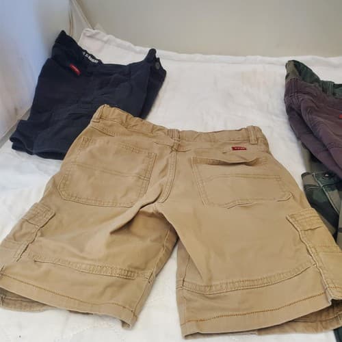 Lot of 5 Wrangler Boys Cargo Bermuda Shorts Size 12, 10 - Thumbnail 8