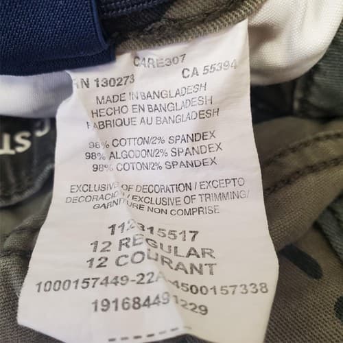 Lot of 5 Wrangler Boys Cargo Bermuda Shorts Size 12, 10 - Thumbnail 15