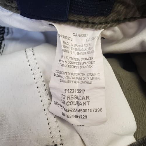 Lot of 5 Wrangler Boys Cargo Bermuda Shorts Size 12, 10 - Thumbnail 16