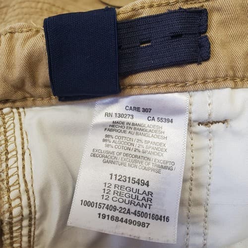 Lot of 5 Wrangler Boys Cargo Bermuda Shorts Size 12, 10 - Thumbnail 20