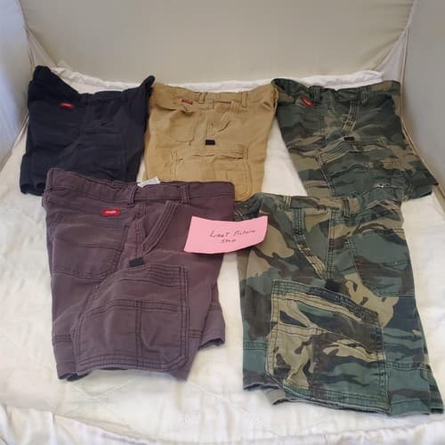Lot of 5 Wrangler Boys Cargo Bermuda Shorts Size 12, 10 - Thumbnail 24