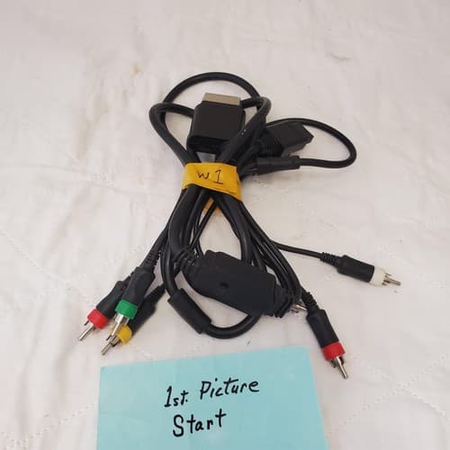Multi Console/Platform Nintendo Wii PlayStation Xbox Component HD Video Cable W1 - Image 1
