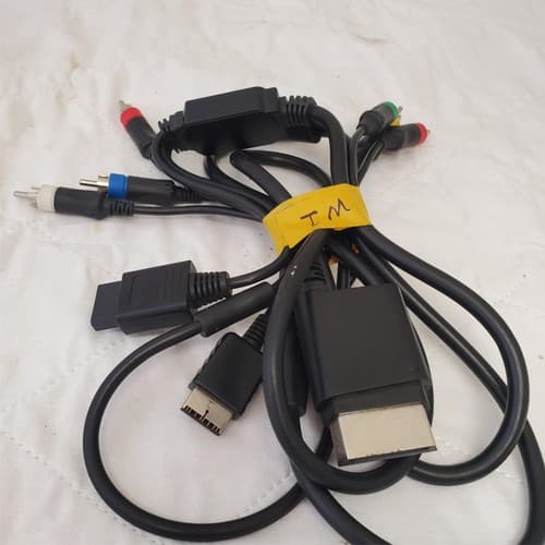 Multi Console/Platform Nintendo Wii PlayStation Xbox Component HD Video Cable W1 - Thumbnail 3