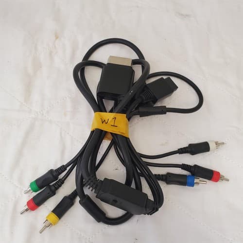 Multi Console/Platform Nintendo Wii PlayStation Xbox Component HD Video Cable W1 - Thumbnail 2