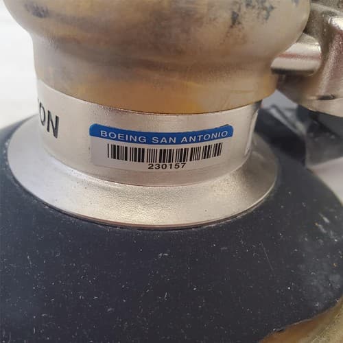 Clayton Random Pneumatic Dustless Orbital Sander Aircraft Panel LOT-657 - Thumbnail 4