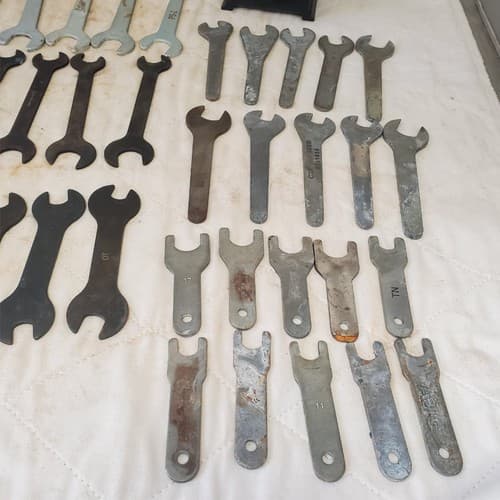 Lot of 50 Assorted Open End Service Wrench & other Wrench Tool LOT 239 - Thumbnail 4