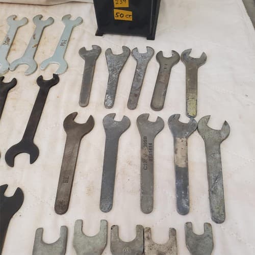 Lot of 50 Assorted Open End Service Wrench & other Wrench Tool LOT 239 - Thumbnail 9