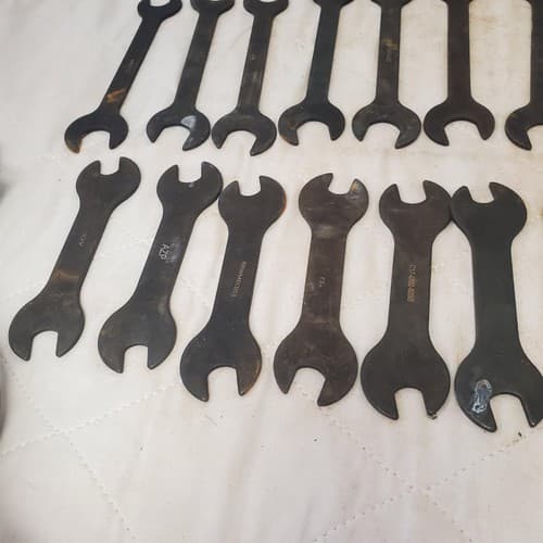 Lot of 50 Assorted Open End Service Wrench & other Wrench Tool LOT 239 - Thumbnail 6