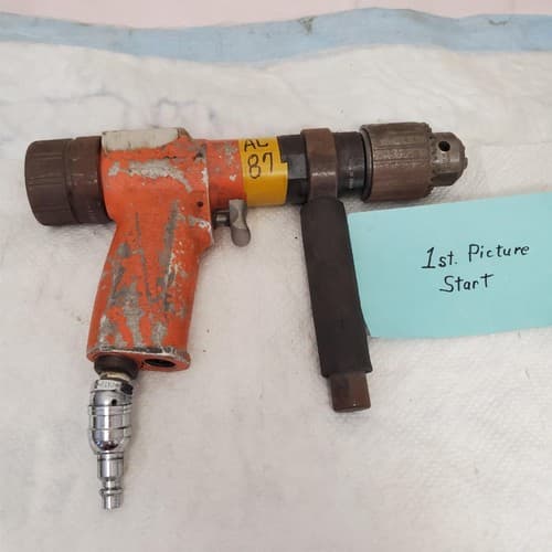 Cleco155DPV14B51 Pistol Grip Pneumatic Drill Non-Reversible Variable Speed AL87 - Image 1