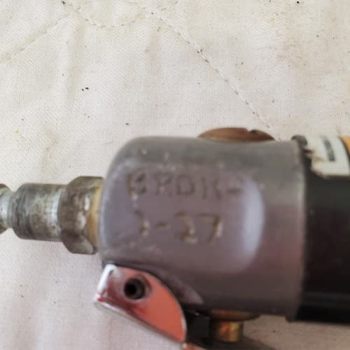 Westward Pneumatic Angle Drill / Nut Runner Air Tool AH-12 - Thumbnail 2