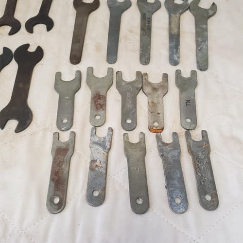 Lot of 50 Assorted Open End Service Wrench & other Wrench Tool LOT 239 - Thumbnail 8