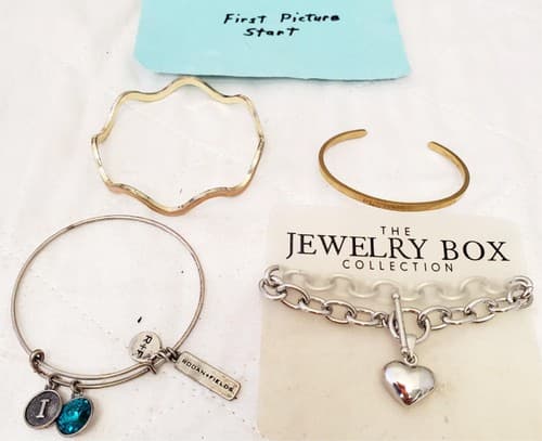 Lot of 4 Rodan Fields & Others Brands Bangle Bracelets - Image 1