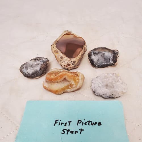 Natural Crystal Cave Crystal Wand Ore Ornaments Home Decor Aquarium Decoration - Image 1