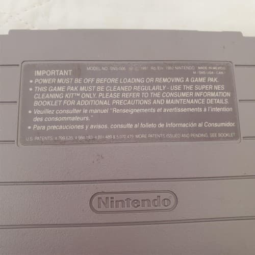 Super Nintendo Entertainment System Madden NFL 96 Video Game - Thumbnail 3