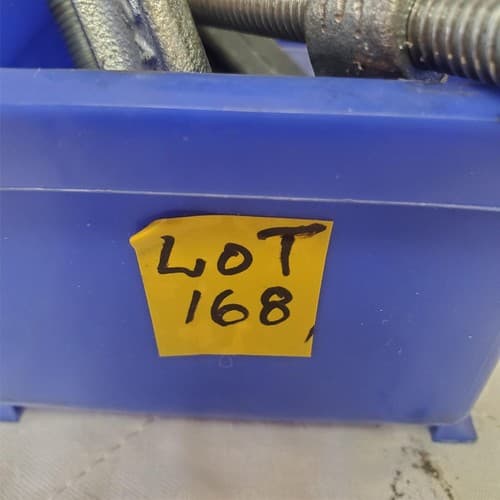 Lot of 4 Vintage Metal Adjustable C-Clamps LOT -168 - Thumbnail 2