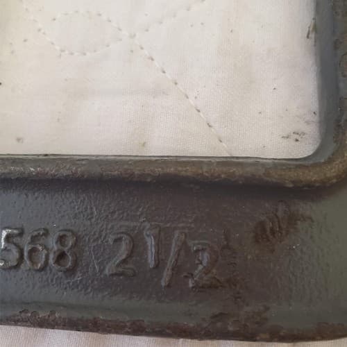 Lot of 4 Vintage Metal Adjustable C-Clamps LOT -168 - Thumbnail 8