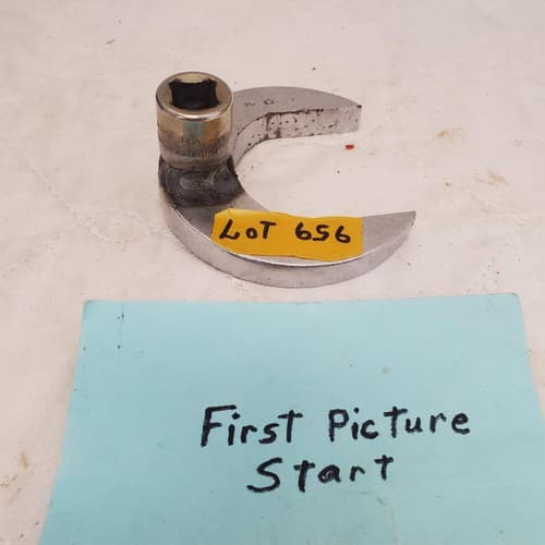 Snap-on Open End Crowfoot Wrench LOT-656 - Image 1