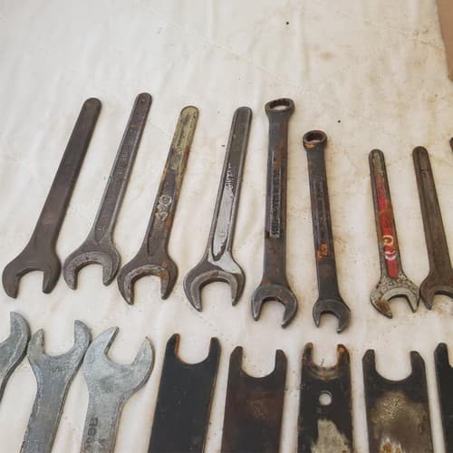 Lot of 40 Assorted Open End Service Wrench & other Wrench Tool LOT 486 - Thumbnail 7
