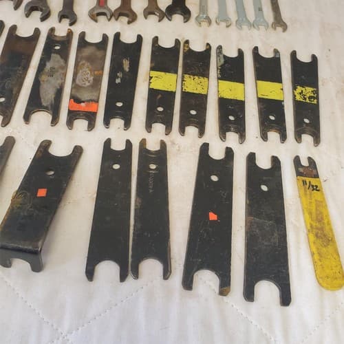 Lot of 40 Assorted Open End Service Wrench & other Wrench Tool LOT 486 - Thumbnail 4