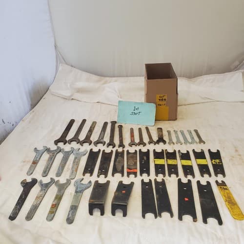 Lot of 40 Assorted Open End Service Wrench & other Wrench Tool LOT 486 - Image 1