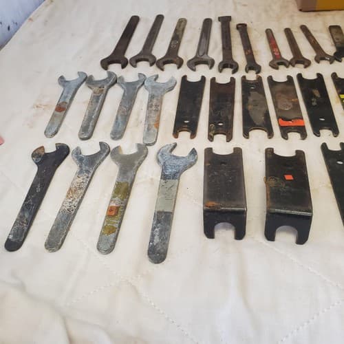Lot of 40 Assorted Open End Service Wrench & other Wrench Tool LOT 486 - Thumbnail 5